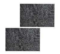 2pcs 3ply Black Pearloid 435x290mm Guitar Body Blank Scratch Plate Pickguard Sheet