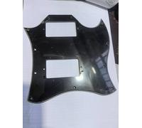 2Pcs 3Ply White Guitar Scratch Plate Full Face For SG Standard Style Guitar Pickguard (3Ply Black) (3ply-Pickguard)