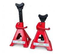 2Pcs 3Ton Adjustable Axle Jack Stands 290-430mm Anti Slip