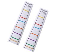 2Pcs 4/4 Violin Fingerboard Stickers Transparent Fingering Guide Decal Viola Fiddle Finger Position Markers for Beginners Practice