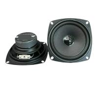 2Pcs 4 Inch Full Range Audio Speaker 4 Ohm 20W Home Theater Sound Music Speaker High School Bass Full Range Unit