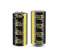 2Pcs 400V1500uF 400V1800uF 400V2200uF 400V2700uF Electrolytic Capacitor For Fever Amplifier HIFI Audio Filter Capacitor(400V2200uF 40x100)