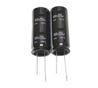 2PCS 400V220UF CXW 18X45mm Aluminum Electrolytic Capacitors