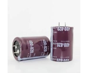 2PCS 400V820UF Electrolytic Capacitor 820UF 400V 35 * 50MM IDGTTLDF
