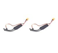2PCS 40A Brushless ESC Speed Controller 5V/3A BEC Output Electric Speed Controller for RC FPV Airplane Helicopter Drone