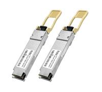2Pcs 40G SR4 QSFP+ Module MPO Multi-Mode Transceive,MM850nm OM3 100m DDM for Data Center Switch, Router, Firewall, Server etc.