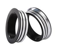 2pcs 42mm Aluminum Alloy Bike Bottom Bracket Conversion Adapter Bottom Bracket Conversion Seats Bike Accessories Enduring Bicycles Adapter Cycling Part