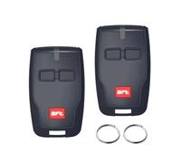 2PCS 433.92MHZ For BFT Gate Remote Control Fob Replacement BFT Mitto 2 Remote Fob MITTO B RCB02 2 Buttons With Key Ring