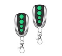 2PCS 433.92mhz Garage Door Remote Compatible with TOPENS M12, Garage Door Opener with 4-Button Wireless Transmitter for Automatic Swing Sliding Gate Opener Garage Door Opener