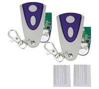 2PCS 433.92MHz Replacement Remote for Novoferm Garage Door & Novotron 502 - Universal Key Fob for Electric Gates and Garage Doors