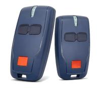 2PCS 433MHz Rolling Code Garage Door Gate Remote Control, Replacement for BFT Mitto 2 / MITTO B RCB02, Universal Wireless Key Fob, Compatible with BFT 12V Electric Gate Opener System