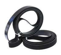 2pcs 440J V-ribbed Belts, PJ1118 Micro 4-Rib 5-Rib 6-Rib Ribbed Poly-V Belt Transmission Belt HWWEI(440J6)