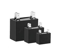 2Pcs 450V CBB61 Air Conditioner External Fan Start Motor Run Capacitor,5UF