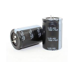 2PCS 450V470UF Electrolytic Capacitor volume 470UF 450V 35 * 50mm