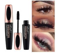 2pcs 4d Silk Fiber Lash Mascara Waterproof, Luxuriously Longer, Thicker--