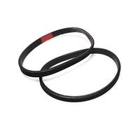 2Pcs 4PJ307 Rubber Drive Belt Replacement Belt Compatible with Stanley Bostitch & Husky Air Compressors (AB-9075047)
