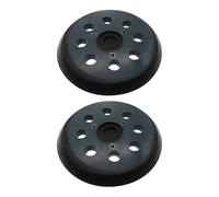 2Pcs 5" 8 Hole Sander Backing Pad, Replacement Sander Pad, Hook and Loop Base, Durable Rubber Sanders Compatible for Ma-kita M9204 BO5030 BO5031 DBO180Z BO8041 DBO180RMJ BO5041 BO5010 BO5011 BO5012