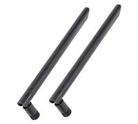 2PCS 5.8G 2.4G Dual Band WiFi Antenna, SMA Male Antenna WiFi Antenna 10dbi Gain Omni Directional Antenna SMA Male Interface