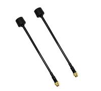2PCS 5.8GHz FPV Antenna, 2.5db RHCP SMA Male Replacement Antenna