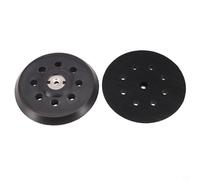 2pcs 5 Inch 125mm Sanding Backing Pad with 8 Holes for Festool SXE 325 Intec 425 Random Orbital Sander, High Elastic PU Replacement Disc, Black