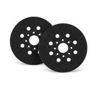 2PCS 5 Inch 8 Hole Sanding Pads for Bosch Sander Pads, 125mm Replacement Sander Pad, Hook & Loop Sanding Pads for Random Orbital Sanders for Bosch GEX 125-1 AE PEX 220 PEX 220 A AE Skil 7402/7490