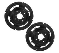 2pcs 5 Inch round Iron Speaker Basket Replacement Frame | Black Finish, 5 Inch Speaker Fit, Versatile Installation for Small Performance Venues