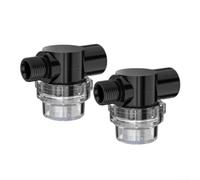 2pcs 50 Mesh Water Filter Screen NPT Fitting | Lightweight robust build, garden pump protection, small pipeline use, long-lasting performance, compact size
