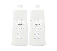2pcs 500ml Low-Foam Floor Cleaning Liquid, Concentrated Formula For Hard Floor Scrubbing Machines, Compatible With Haier Z9 Z10 E9 Series Floor Cleaners