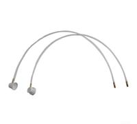 2pcs 50cm Extension Hose Nozzle for Spray Cans Fluid Film Undercoating Auto Rust Prevention Cavities White Gold