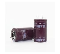 2pcs 50v 6800uf Electrolytic Capacitor Radial 6800UF 50V 25x40mm ICXLPMC