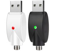2pcs 510 USB Charger Intelligent Ego USB Charger with Overcharge Protection and LED indicator