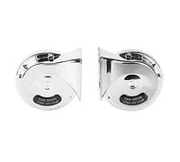 2PCS 510Hz 115Db Can, Snail Horn for All 12V Vehicles, Sandproof Steel y with Copper Terminal for Trucks RV s UTV ATV