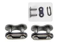 2PCS 520 Chain Master Connecting Link For ATV Scooter Motorcycle Chain Buckle Ring Link Master Joint Link With Chain Lock Compatible With Automotive Motorcycle Parts