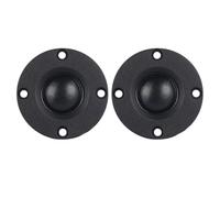 2Pcs 52mm Audio Speakers 6Ohm 30W Film 2pcs Aluminum 52Mm The panel diameter is and the height is 23mm making them compact yet powerful