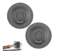 2Pcs 54mm Coffee Machine Cleaning Tablets for Sage Cleaning Disc, Espresso Backflush Cleaning Disc for Ninja Luxe, Universal Silicone Cleaning Discs Coffee Accessories for Most Espresso Machines