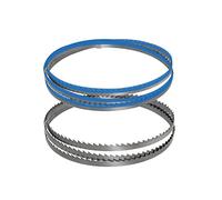 2pcs 55-1/8 Inch*3/8 Inch SK5 Carbon Band Saw Blade, Bandsaw Blades 55 1/8 Wood, High Stiffness