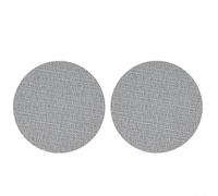 2pcs 58mm Espresso Puck Screen 316 Stainless Steel Reusable Coffee Filter Mesh for Even Extraction Home for Barista Tool Silver 1.7mm Thick(2pcs 58mm)