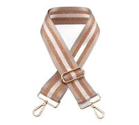 2pcs 5CM DIY Single Shoulder Everything Goes With Crossbody Strap Adjustable Strap Bag Strap for Bag(Black,Mix color 03)