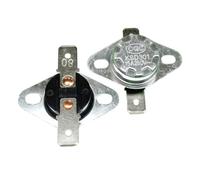 2PCS/5PCS/10PCS KSD301 15A 250V 40-150 Degree Normally Closed Temperature Switch Thermostat 45 55 60 65 70 75 80 85 150(2PCS,80C)