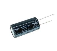 2pcs 5pcs 450v 100UF 450v100UF aluminum electrolytic capacitor size 18 * 35 20%(5pcs)