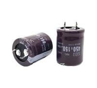 2pcs-5pcs 450V150UF aluminum electrolytic capacitor 150UF 450V 25 * 30 22X30 25X25 22x40MM(22x30 5PCS)