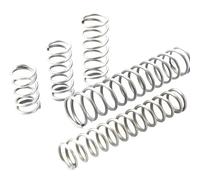 2Pcs 5Pcs 65Mn Wire Diameter 3.0mm Cylindrical Compression Spring Steel High Elasticity Pressure Release Machinery Coil Springs(60mm(2Pcs),25mm)