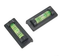 2PCS 5PCS Bubble Level Indicator for Spirit Level Support on Picture Frames Photo Frames Cross Stitch Frames Art Frames and TV Stand Alignment (2pcs)