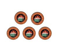 2Pcs/5Pcs Dumpster Fire Enamel Pins Response Team Alloy Badges for Jackets Hilarious Gifts for Coworkers Team Members, L, Alloy Steel, no gemstone