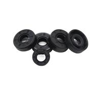 2pcs/5pcs Oil Seal ID 10mm TC-10 * 17/18/19/20/22/25/26 * 5/7/8/10mm Nitrile Rubber Shaft Double Lip Oil Seals Gasket(5pcs,10x19x4mm)