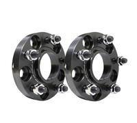 2PCS 5x114.3 64.1mm Wheel Spacers For Accord For Avancier For BR-V For Civic For Clarity For CR-V For Crider For Envix For Freed+ For HR-V For UR-V Wheel Spacer Adapters(2Pcs 15mm(Black))