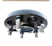 2pcs 5X120 72.6 Wheel Spacers Adapter Gasket 12 * 1.5 For X3 E83 F25 E53 X70 Z3 Z8 Z4 Wheel Spacer Adapter(2pcs 20mm Black)