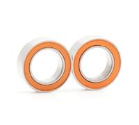 2pcs 6 * 10 * 3mm SMR106 2RS Stainless steel hybrid ceramic air bearings SMR106RS SMR106 2OS CB