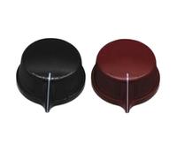 2Pcs 6.35mm Shafts Hole Guitar Effect Pedal Knobs Pointers Control Knobs