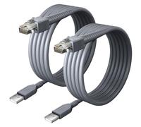 2PCS 6.5ft Scanner Charger Cable for Symbol Zebra DS8108 Cable LS2208 Cord | CBA-U01-S07ZAR, Scanner Cable for DS9808, DS2208, DS6878, DS4208, DS9208, DS8178, DS9308, DS9908, LS4278, LI4278 USB Cable